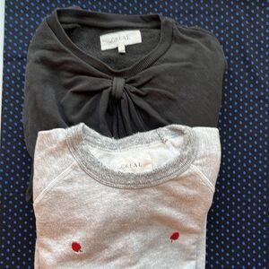 THE GREAT. Bundle sweatshirt